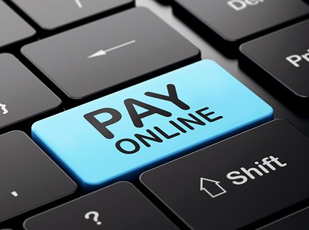 pay online keyboard button